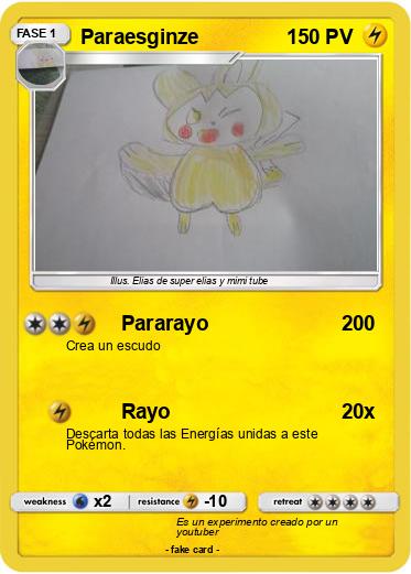 Pokemon Paraesginze