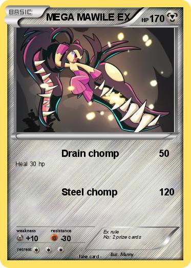 Pokemon MEGA MAWILE EX