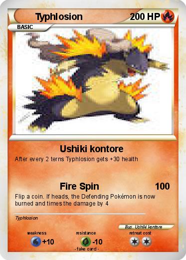 Pokemon Typhlosion