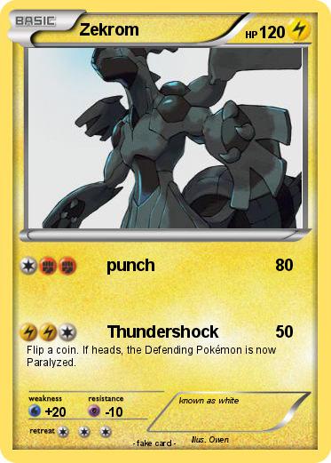 Pokemon Zekrom