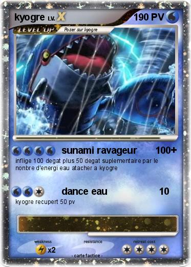 Pokemon kyogre