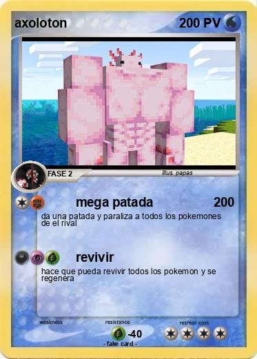 Pokemon axoloton