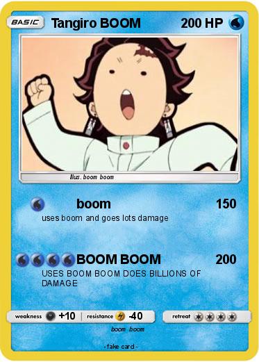 Pokemon Tangiro BOOM