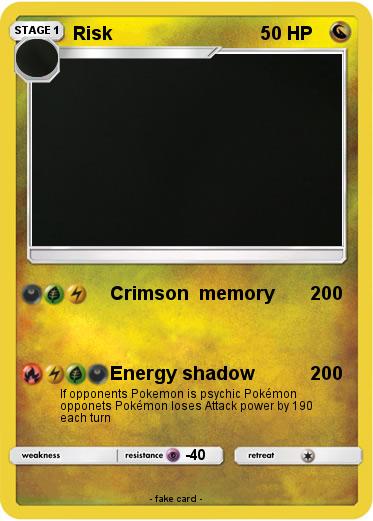 Pokemon Risk