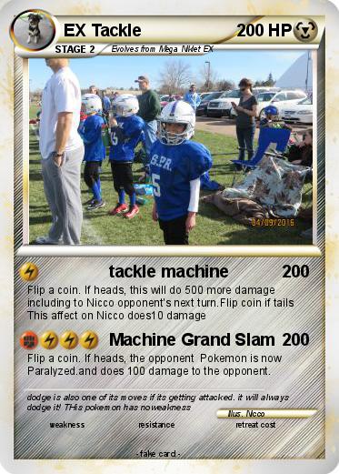 Pokemon EX Tackle