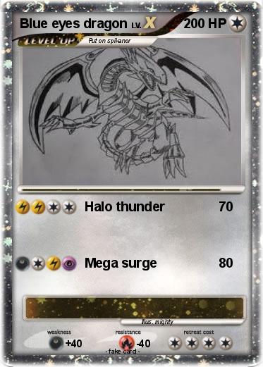Pokemon Blue eyes dragon
