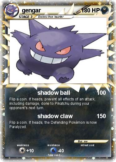 Pokemon gengar