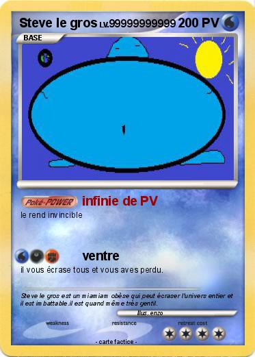 Pokemon Steve le gros
