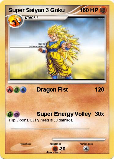 Pokemon Super Saiyan 3 Goku