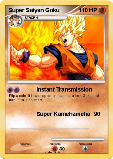 Pokemon Super Saiyan Goku