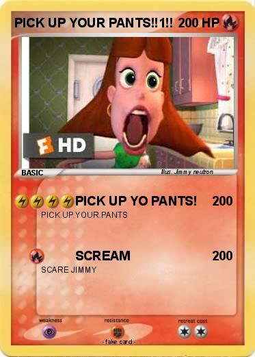 Pokemon PICK UP YOUR PANTS!!1!!