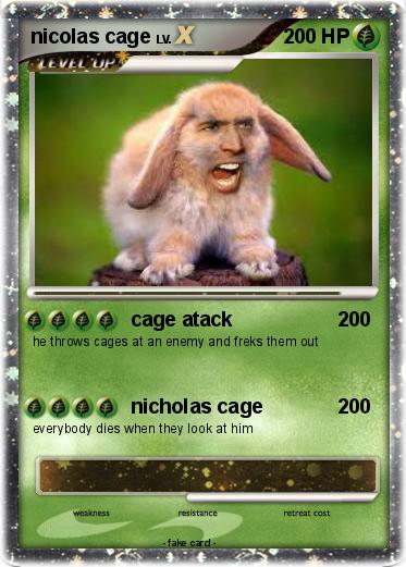 Pokemon nicolas cage