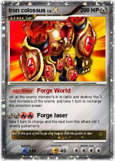 Pokemon Iron colossus