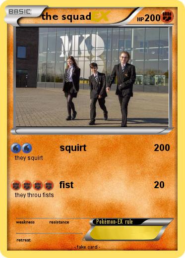 Pokemon the squad