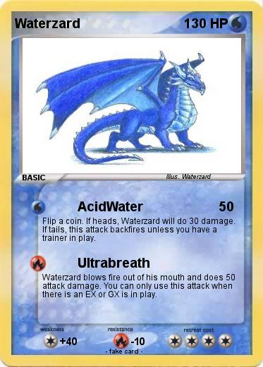 Pokemon Waterzard