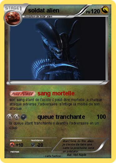 Pokemon soldat alien