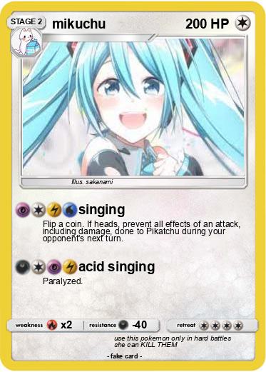 Pokemon mikuchu