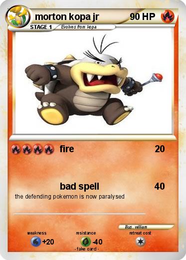 Pokemon morton kopa jr