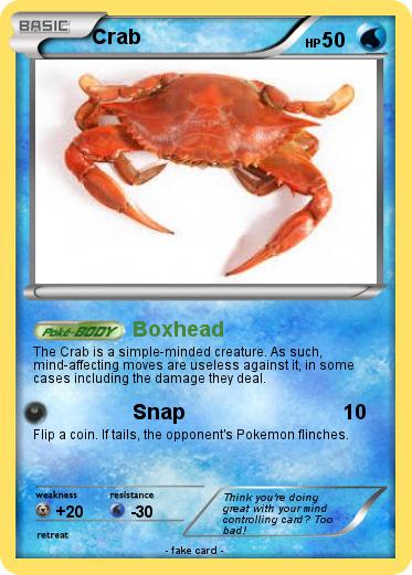 Pokemon Crab
