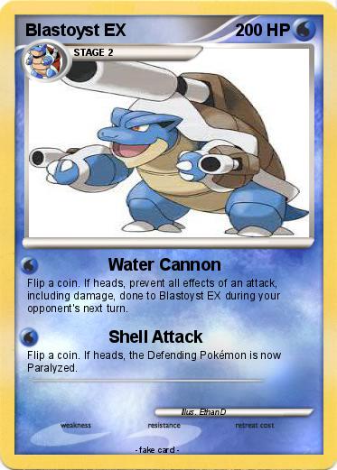 Pokemon Blastoyst EX