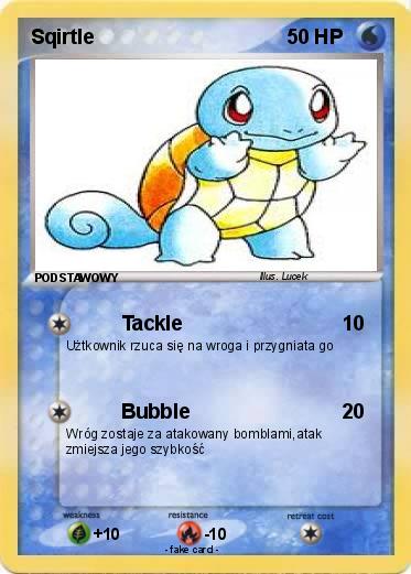 Pokemon Sqirtle