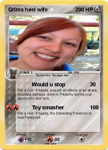 Pokemon Grims heel wife