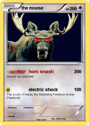 Pokemon the moose