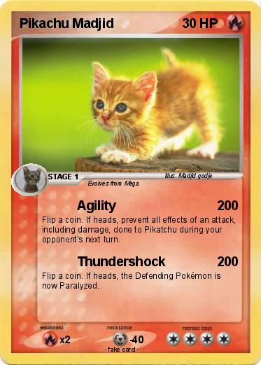 Pokemon Pikachu Madjid