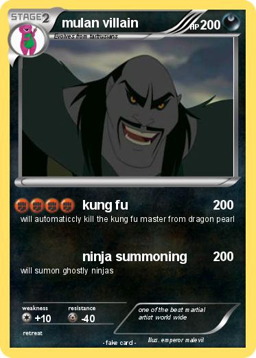 Pokemon mulan villain