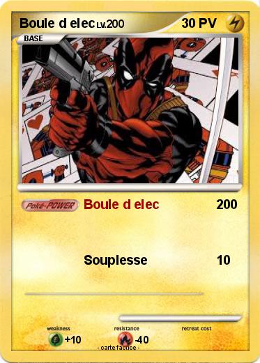 Pokemon Boule d elec