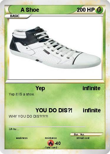 Pokemon A Shoe