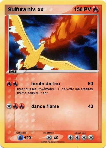 Pokemon Sulfura niv. xx