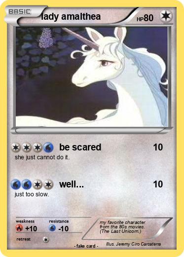 Pokemon lady amalthea