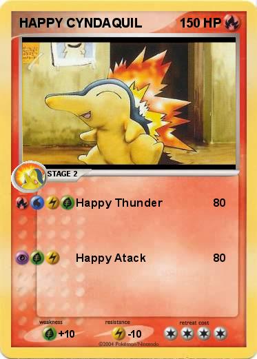 Pokemon HAPPY CYNDAQUIL