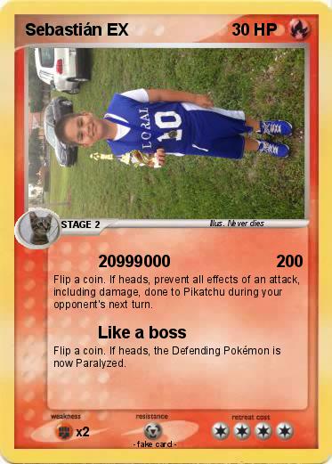 Pokemon Sebastián EX