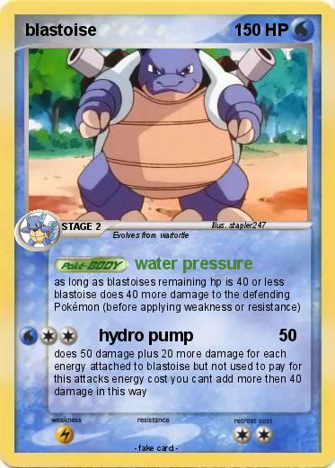 Pokemon blastoise