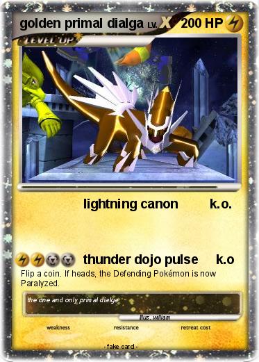 Pokemon golden primal dialga