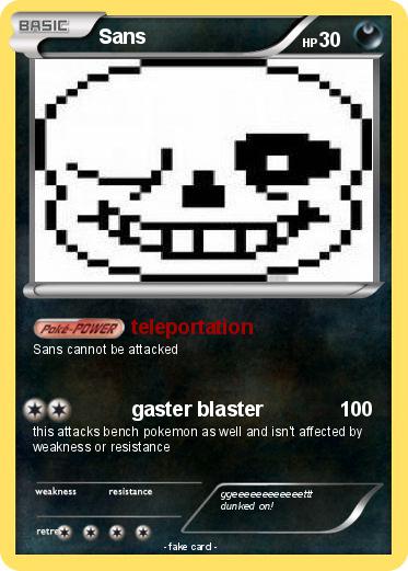 Pokemon Sans
