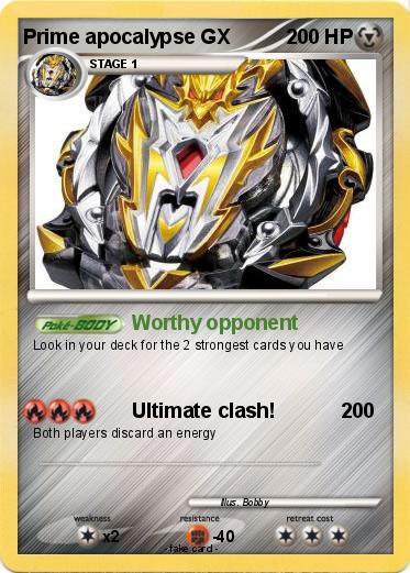Pokemon Prime apocalypse GX