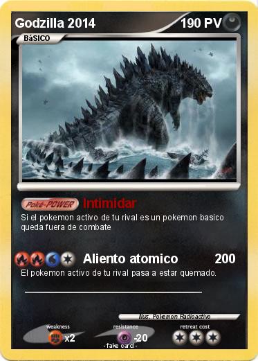 Pokemon Godzilla 2014