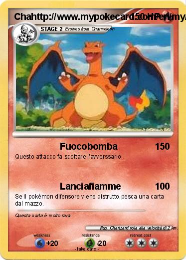 Pokemon Chahttp://www.mypokecard.com/en/my/tmp/j9mubxfon.jpg?1337203103983rizard