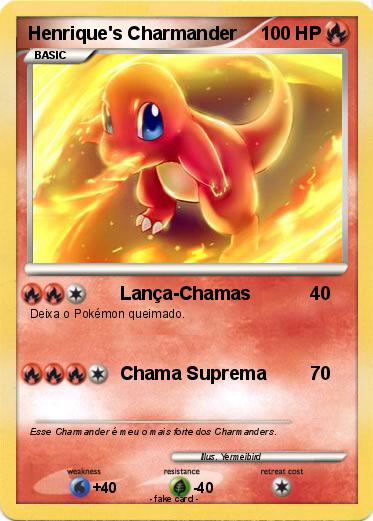 Pokemon Henrique's Charmander