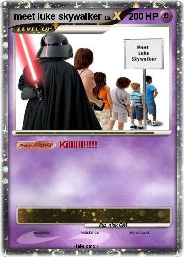 Pokemon meet luke skywalker