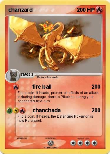 Pokemon charizard