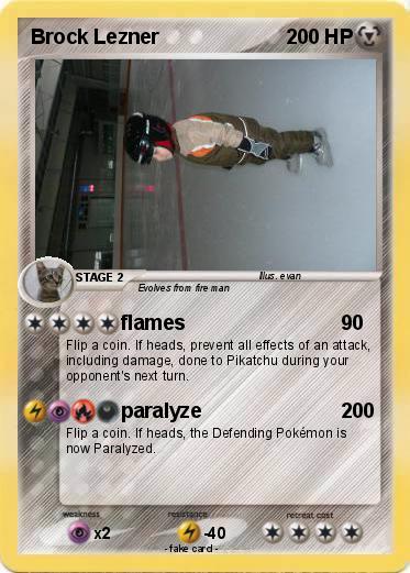 Pokemon Brock Lezner