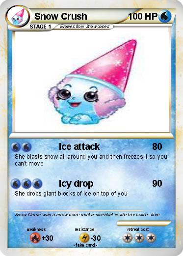 Pokemon Snow Crush