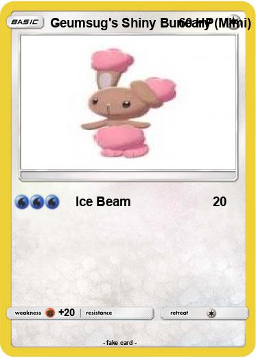 Pokemon Geumsug's Shiny Buneary (Mimi)