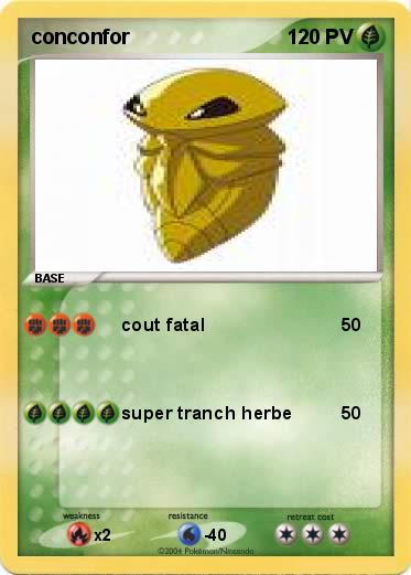 Pokemon conconfor