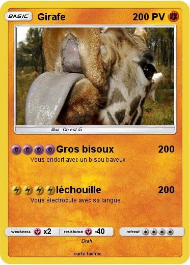 Pokemon Girafe