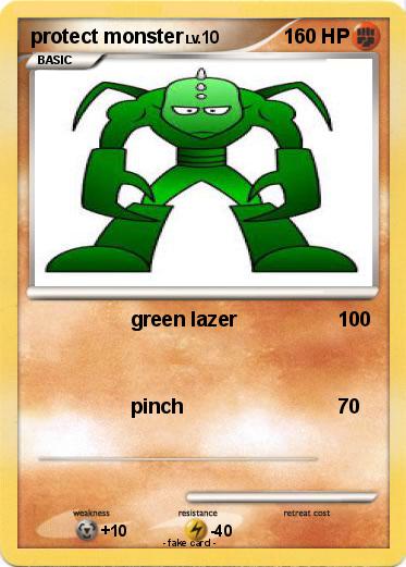 Pokemon protect monster